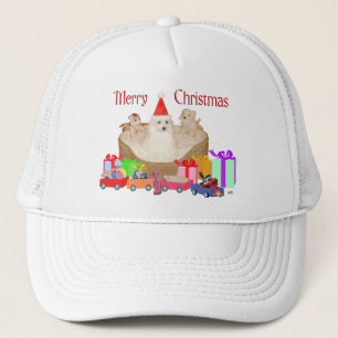 Maltezer Kerstmis Trucker Pet