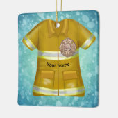 Maltezer Kruis brandweerman ornament  (Links)
