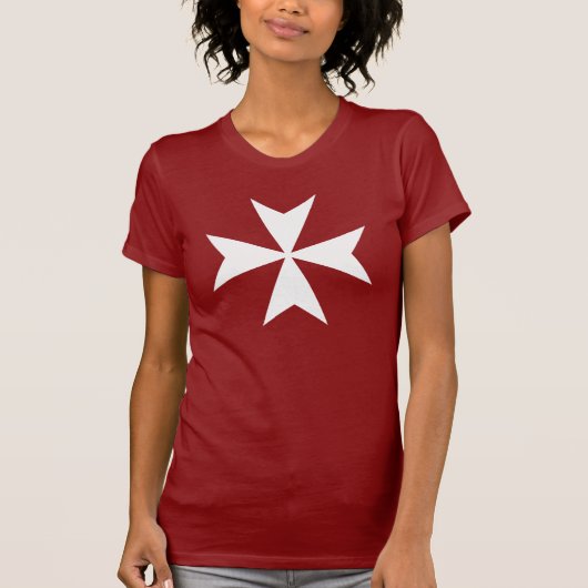 Maltezer Kruis T-shirt (Voorkant)