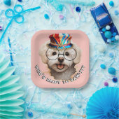 Maltezer Paw-ty Bord | Roze Puppy Feestje (Feest)