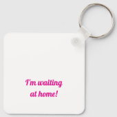 Maltezer Puppy Sleutelhanger (Achterkant)