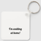 Maltezer Puppy Sleutelhanger (Achterkant)