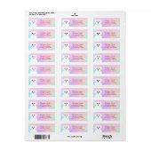 Maltezer retouradreslabels etiket (Full Sheet)