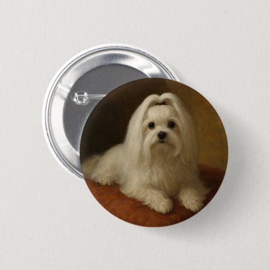 Maltezer Ronde Button 5,7 Cm (Voorkant /achterkant)
