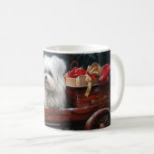 Maltezer Sneeuw Slede Kerst Decor Koffiemok (Voorkant rechts)