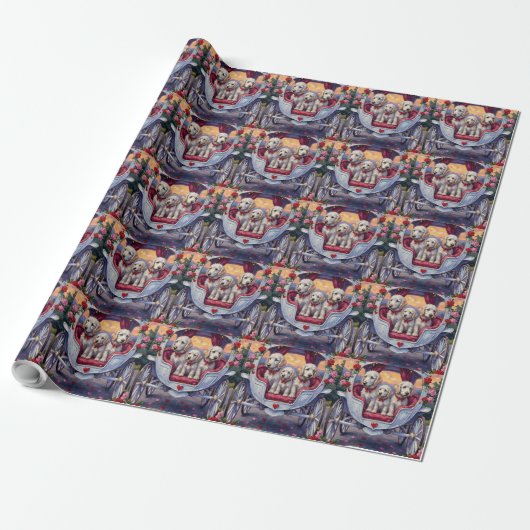 Maltezer Valentijnsdag Cadeaupapier (Uitgerold)