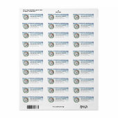 Maltezerhond Retouradreslabels Etiket (Full Sheet)