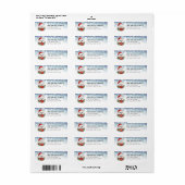 Maltezerhond Retouradreslabels Etiket (Full Sheet)
