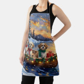 Malti Tzu Christmas Boat Holiday Schort (Insitu)