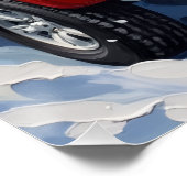 Malti-Tzu Christmas Red Truck Holiday Perfect Poster (Hoek)