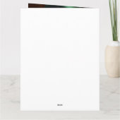 Malti Tzu Dog in St. Patrick's Day Dress Kaart (Achterkant)