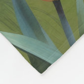 Malti Tzu Dog Spring Bloemen Schilderen Fleece Deken (Hoek)