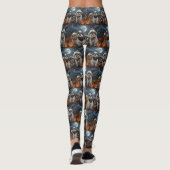 Malti Tzu Halloween Spooky Leggings (Achterkant)