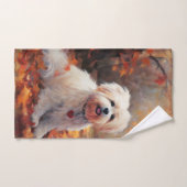 Malti Tzu in de herfst laat Herfst inspireren Bad Handdoek (Handdoek)