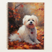 Malti Tzu in de herfst laat Herfst inspireren Planner (Voorkant)