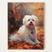 Malti Tzu in de herfst laat Herfst inspireren Planner (Achterkant)