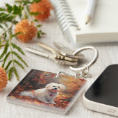 Malti Tzu in de herfst laat Herfst inspireren Sleutelhanger (Voorkant Rechts)