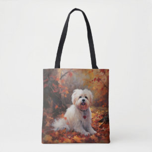 Malti Tzu in de herfst laat Herfst inspireren Tote Bag