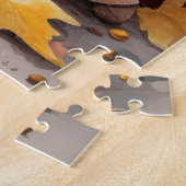 Malti Tzu in de herfst verlaat Thanksgiving kunst Legpuzzel (Zijkant)