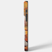 Malti Tzu in herfstbladeren vallen inspireren Case-Mate iPhone Case (Achterkant / Links)