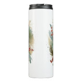 Malti Tzu Kerstkrans feestelijke pup Thermosbeker (Achterkant)