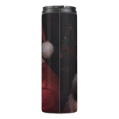 Malti Tzu Met Sinterklaas Feestelijke Kerstmis Thermosbeker (Achterkant)