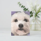 Maltipoo Briefkaart (Staand voorkant)