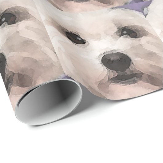 Maltipoo Cadeaupapier (Rol Hoek)