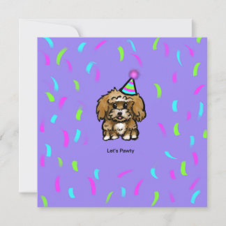 Maltipoo Celebration Kaart