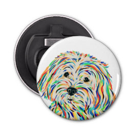 Maltipoo Dog Bottle Opener