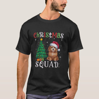 Maltipoo Dog Squad Boys Meisjes Kinder kerstboom T-shirt