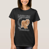 Maltipoo Gezegde mam Maltese poedel T-shirt (Voorkant)