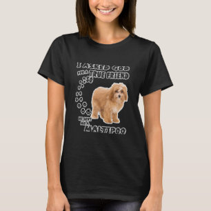 Maltipoo Gezegde mam Maltese poedel T-shirt
