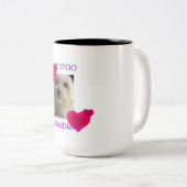 Maltipoo Grandma Tweekleurige Koffiemok (Voorkant rechts)