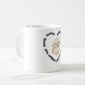 Maltipoo Hondenliefhebber Maltipoo Mam Maltipoo Ei Koffiemok (Voorkant links)