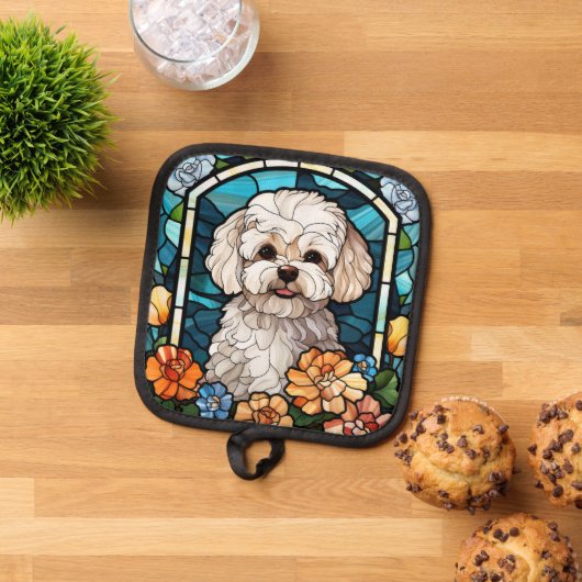 Maltipoo Hondenpothouders Pannenlap (Top down)