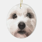 Maltipoo Keramisch Ornament (Links)