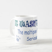 Maltipoo Koffiemok (Voorkant links)