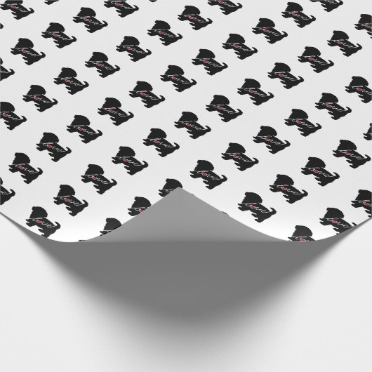 Maltipoo Love Cadeaupapier (Hoek)