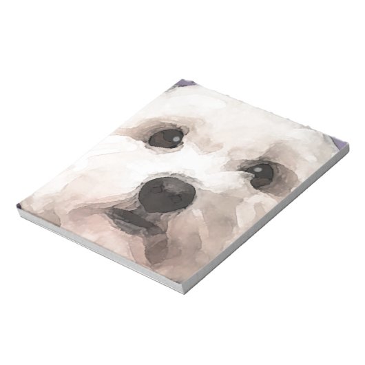 Maltipoo Notitieblok (Linkerzijde)