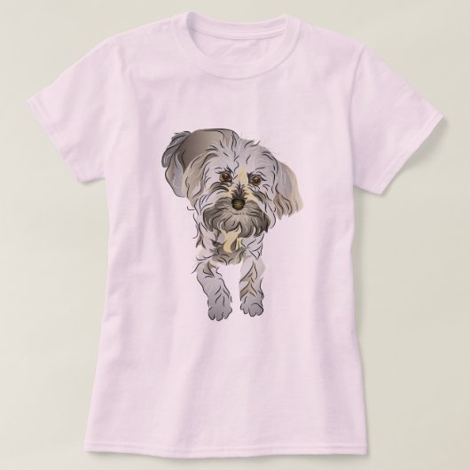 Maltipoo Puppy T-shirt (Design voorkant)