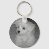 Maltipoo Sleutelhanger (Voorkant)
