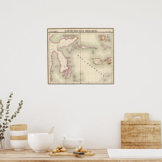 Maluku Oceania no 21 Poster (Keuken)