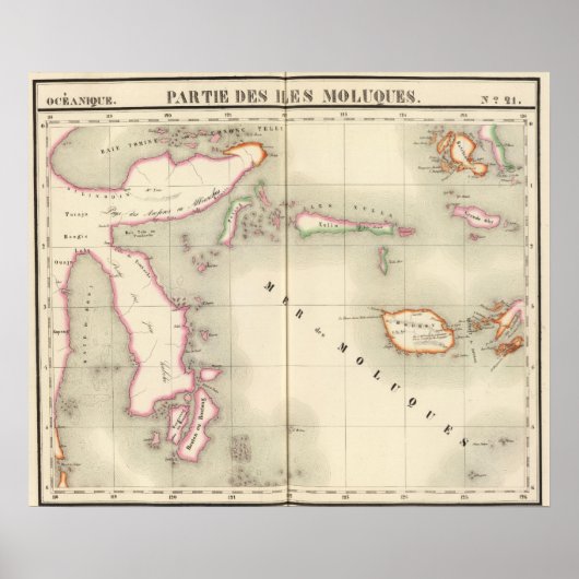 Maluku Oceania no 21 Poster (Voorkant)