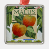 Malus Metalen Ornament (Voorkant)