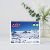 Maluti - Lesotho - Briefkaart (Staand voorkant)