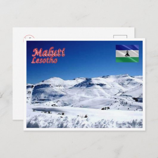 Maluti - Lesotho - Briefkaart (Voorkant / Achterkant)