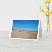Malvarossa Beach, Valencia, Spanje Kaart (Gele Bloem)