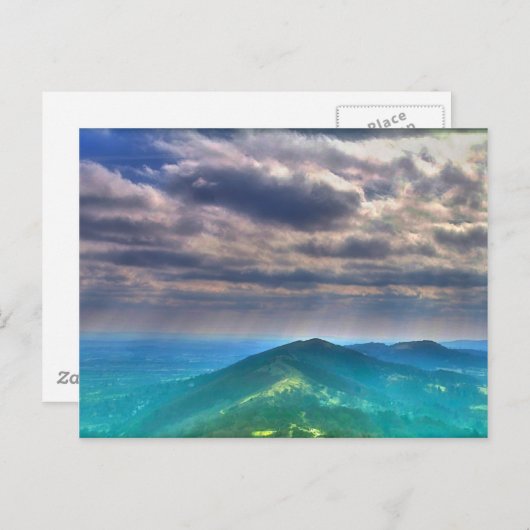 Malvern Hills Briefkaart (Voorkant / Achterkant)