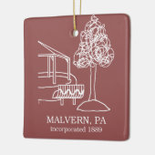 Malvern PA - Holiday Ornament (Links)